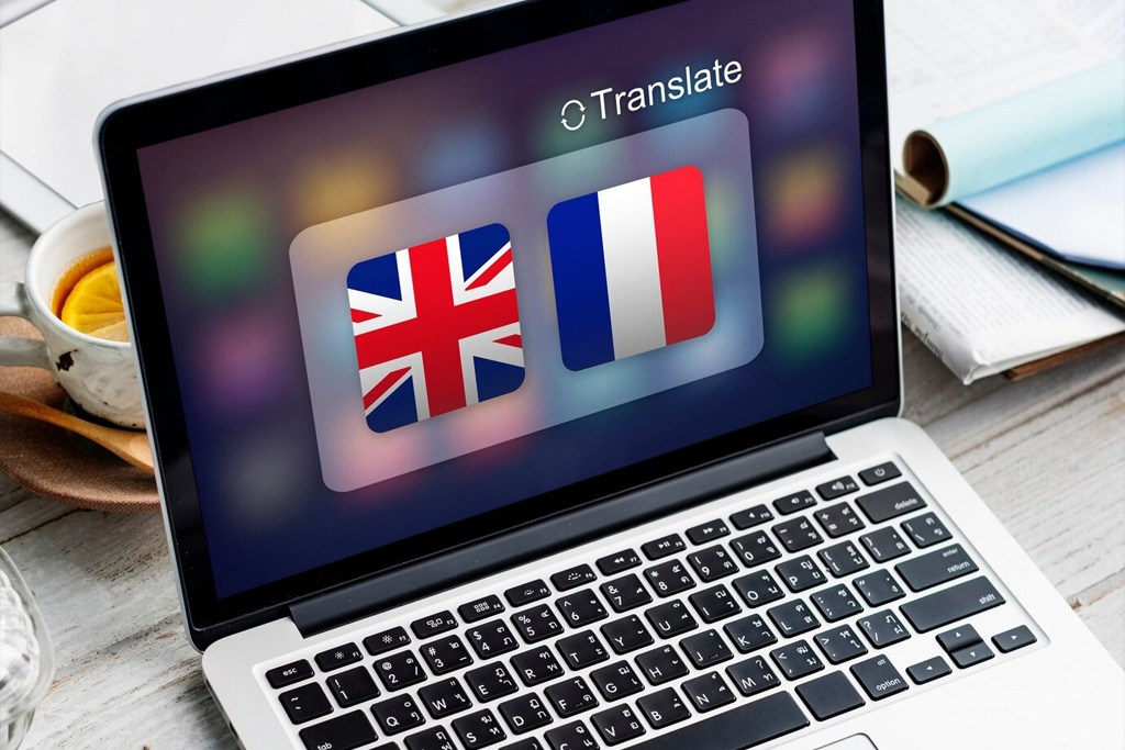 Interface translation handles user interface translation