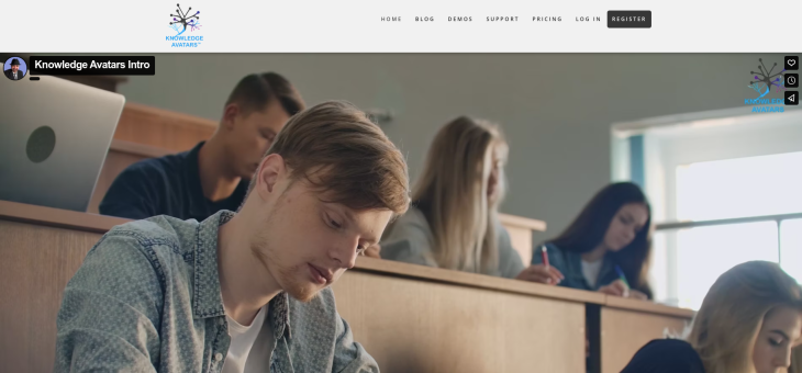 Knowledge Avatars Front Page